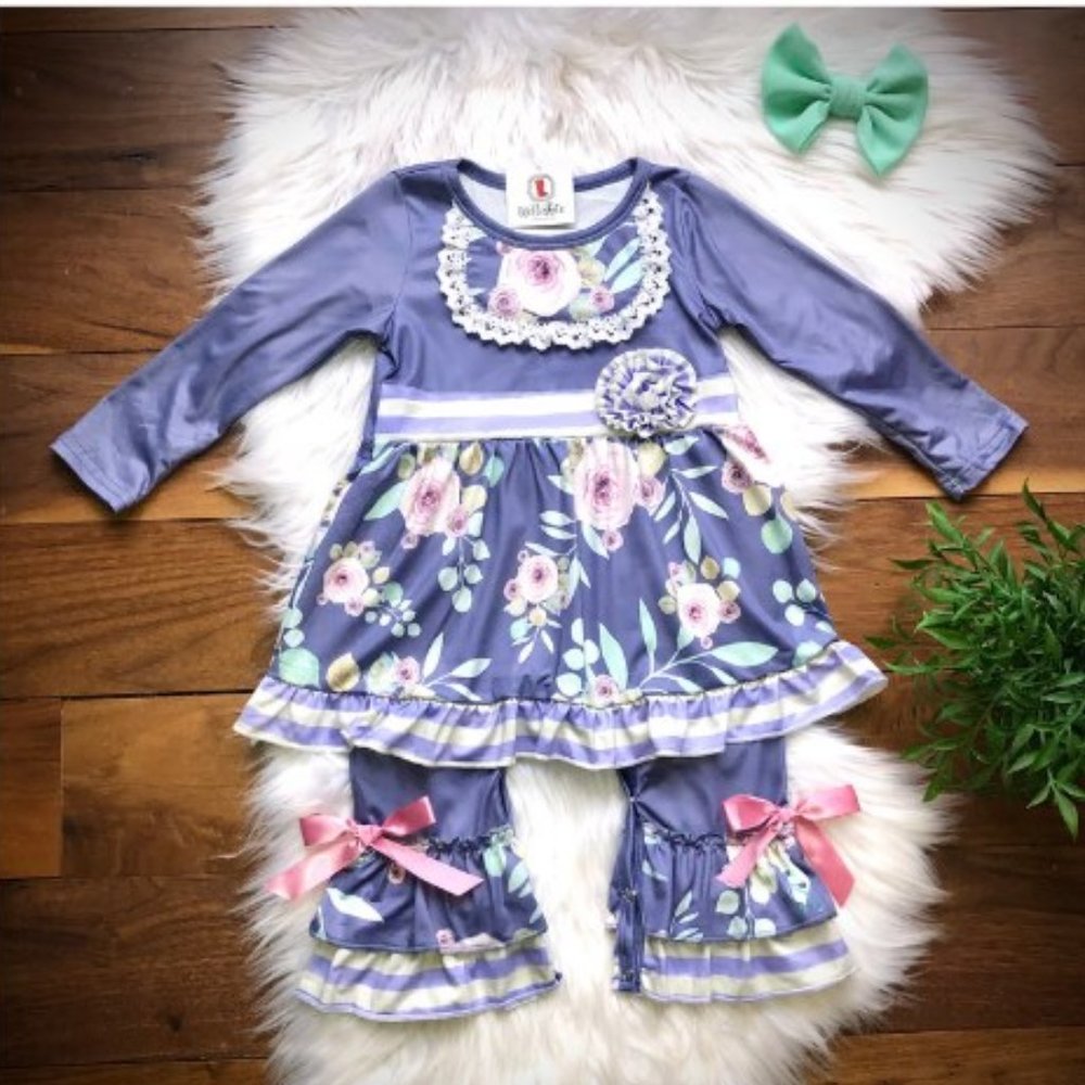 Whimsy Bloom One Piece Romper
